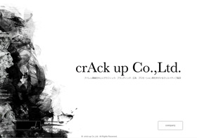 Website「crAck up Co.,Ltd.」イメージ